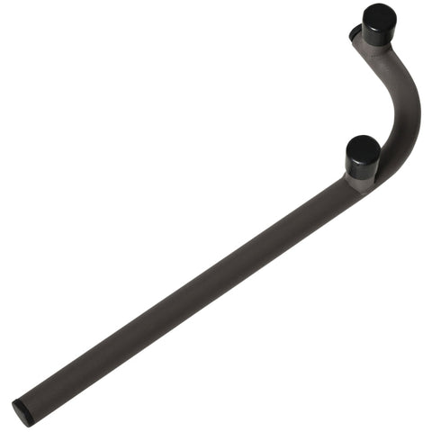 Rootz Hanging Chair - Swing Hanging Chair - 1 Person Hanging Chair - With Cushion - Steel - Black/Sand - 126 x 118 x 172 cm