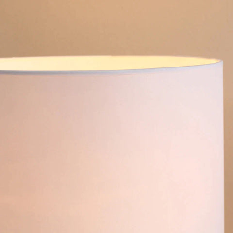 Rootz Floor Lamp - Tripod Floor Lamp - Modern Floor Lamp With E27 Socket - Living Room - Bedroom - Study - White + Gold - 53 cm x 53 cm x 144 cm