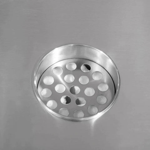 Rootz Ethanol Fireplace - Freestanding - Stainless Steel + Tempered Glass - Silver - 25 x 25 x 60cm