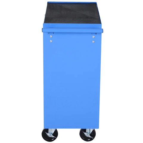 Rootz Mobile Workshop Trolley - Workshop Trolley - Tool Box - 5 Drawers - Red