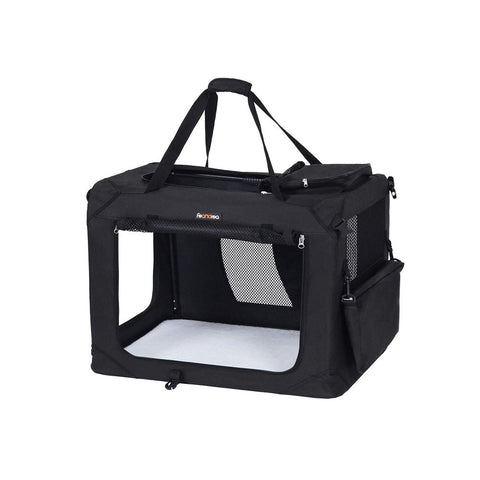 Rootz Transport Bag - Transport Bag For Pets - Travel Bag - Luggage Bag - Carry-on Bag - Portable Bag - Tote Bag - Backpack - Sports Bag - Lightweight Bag - Black - 91 x 63 x 63 cm (W x H x D)