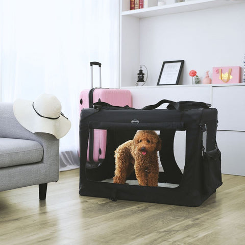Rootz Transport Bag - Transport Bag For Pets - Travel Bag - Luggage Bag - Carry-on Bag - Portable Bag - Tote Bag - Backpack - Sports Bag - Lightweight Bag - Black - 91 x 63 x 63 cm (W x H x D)