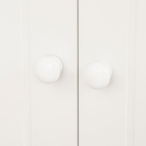 Rootz Bureau - Secretaresse Bureau - Ladekast - Schrijfkist Flap - Secretaresse Ruimtebesparend - Computertafel Met Kast -thuis - Kantoor - Wit - 82 x 38,5 x 107 cm