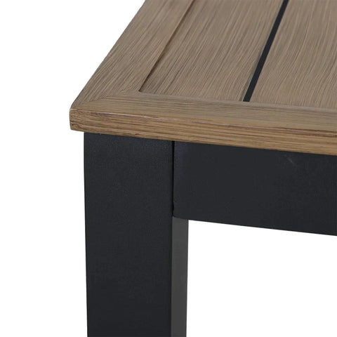 Rootz Tuinmeubelset - Bijzettafel Sofa - Sofaset - Salontafel - Bank met Kussens - Aluminium - 164 x 74 x 69 cm