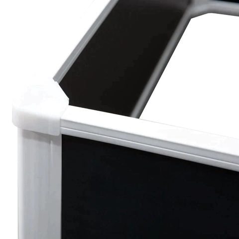 Rootz Raised Bed - Planter - With Drainage Function - Protection Against Pests - Plastic - Grey - 100 x 80 x 30 cm