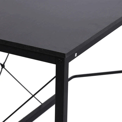 Rootz Schreibtisch – Büroschreibtisch – Gaming-Schreibtisch – L-förmiger Schreibtisch – Schwarz – 150 x 150 x 76 cm
