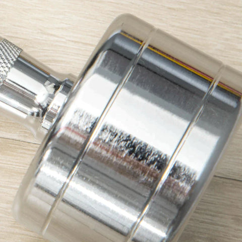 Rootz Dumbbells - Set Of Two Dumbbells - Practical Dumbbell Set - Smooth Surface - Knurled Handle - Compact Shape - 2 x 5 kg - Iron - Silver - 22.5 x 8 x 8 cm