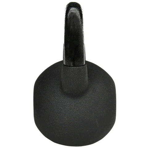 Rootz Kettlebell - Massive Kettlebell - 12 Kg - With Plastic Coating - Steel/PVC - Black - 20 x 13 x 22 cm