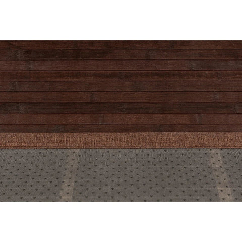 Rootz Carpet - Bamboo Rug - Indoor And Outdoor - Home - Living Room - Brown - 190 x 133 x 0.7 cm