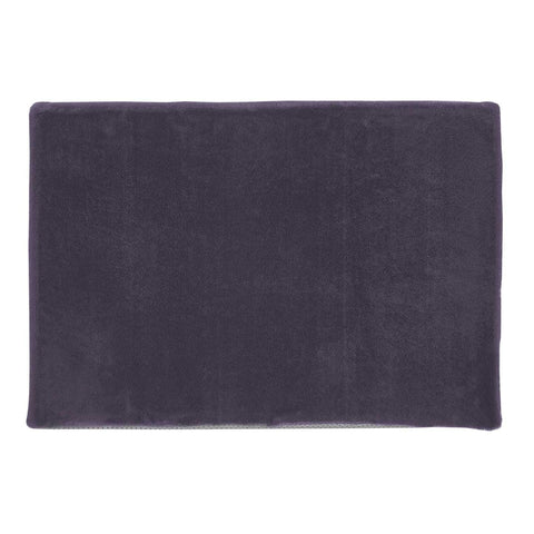 Rootz Dog Bed - Dog Lounger - Washable - Polyester - Anthracite - Dark grey - 75 x 115 x 3 cm