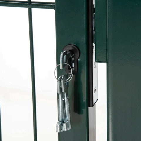 Rootz Garden Gate - Steel Garden Gate - Gate - 97 x 150 cm