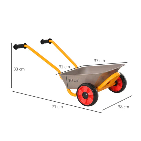 Rootz Garden Trolley - Children's Garden Trolley - Children's Garden Cart - 71 cm x 38 cm x 33 cm