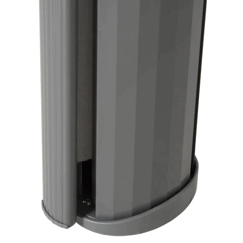 Rootz Zijluifel - Tuinluifel - Waterdichte Luifel - Grijs - 300cm x 9.3cm x 160cm