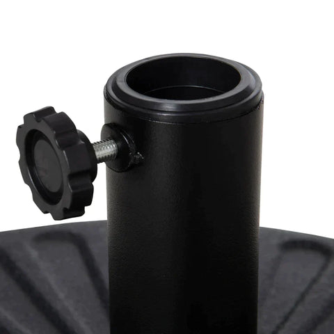 Rootz Umbrella Base - Parasol Base - Umbrella Stand - Parasol Umbrella Poles - Black