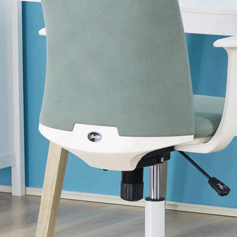 Rootz Office Chair - Desk Chair - Working Chair - Green - 61 x 55 x 90-98 cm
