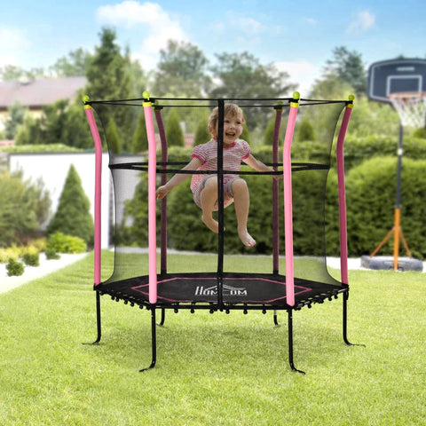 Rootz Kids Trampoline - Trampoline - Mini Bouncer Jumper - Tuintrampoline - Met Veiligheidsnet