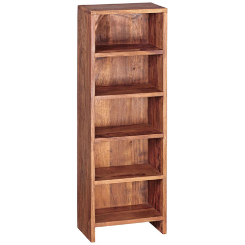 Rootz bookcase with 5 drawers - Cupboards - Solid wood - Dark brown