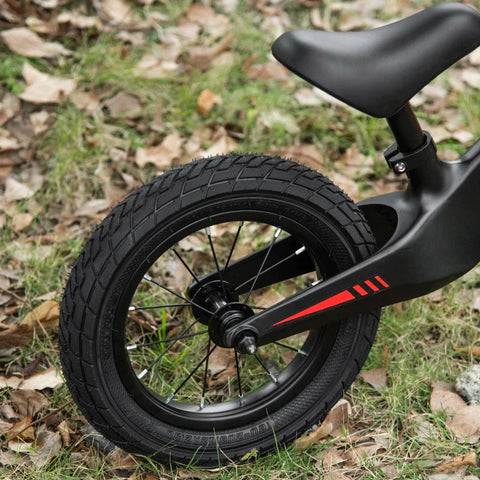 Rootz Children's Balance Bike - Balance Bike - Height-adjustable - Learning Balance Bike - Black - 90 x 40 x 54-58.5 cm