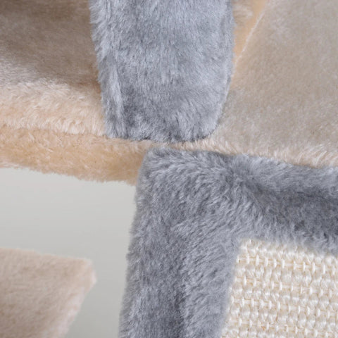 Rootz Scratching Post - Tree Scratching Post - Cat Tree Scratching Post - Cat House Cave - Cat Tree Climbing - 48 x 49 x 108 cm