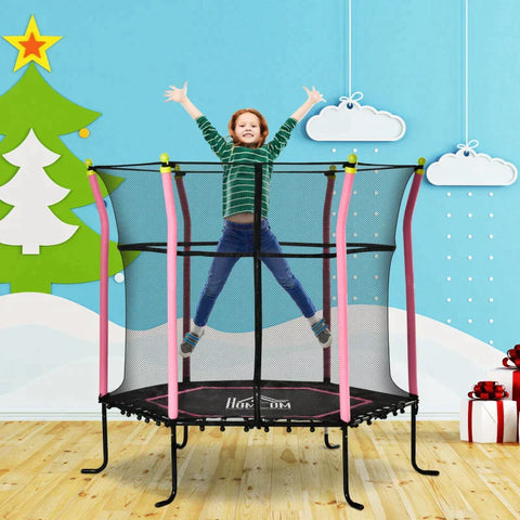 Rootz Kids Trampoline - Trampoline - Mini Bouncer Jumper - Tuintrampoline - Met Veiligheidsnet