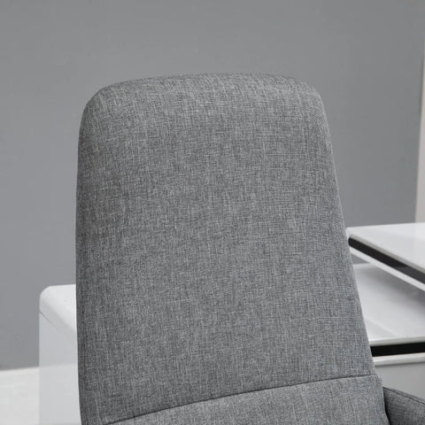 Rootz Office Chair - Ergonomic Office Chair - Swivel Chair - Rocker Function - Armrests - Gray - 61 x 67 x 112.5-120.5 cm