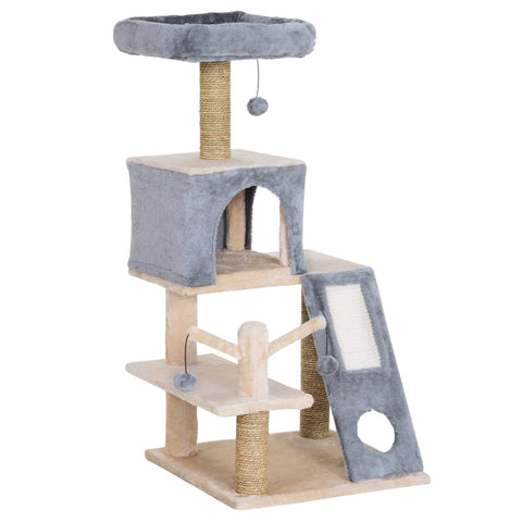 Rootz Scratching Post - Tree Scratching Post - Cat Tree Scratching Post - Cat House Cave - Cat Tree Climbing - 48 x 49 x 108 cm