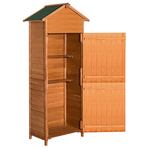 Rootz Wooden Sheds - Garden Storage Shed - Outdoor Sheds - Sheds - Wooden Tool Shed - 1.6 X 6.2ft