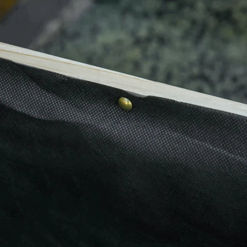 Rootz Raised Bed - Wooden Planter Box with Irrigation System - Nonwoven Flower Box - Flower Pot - Herb Bed - Natural - 122 x 91 x 81 cm