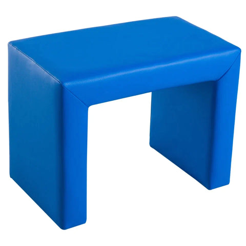 Rootz 2-in-1 Kindersofa - Tisch- und Stuhlset - Multifunktional für Kinder - Kindercouch - Kindersessel - Minisofa - Blau