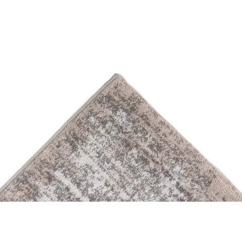 Rootz Rug - Short-Pile Rug - Low Pile Carpet - With A Mottled Pattern - Rug Pad - Woven Carpet - Carpet - Mat - Polypropylene - Beige - 140 x 67 x 1 cm