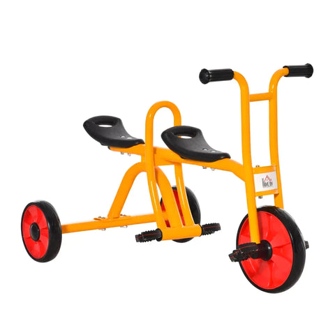 Rootz Children's Tricycle - Children's Tandem Tricycle - Children Balance Bike - Children's Bike - Yellow