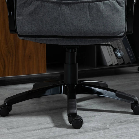 Rootz Office Chair - Gaming Chair - Swivel Chair - Massage Office Chair - Executive Chair - Massage Function - Grey