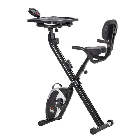 Rootz Magnetic Exercise Bike - F-Bike Bicycle Trainer - Bicycle Trainer - F-Bike - Home Trainer Bicycle - Black - 97-107 x 53 x 22 cm