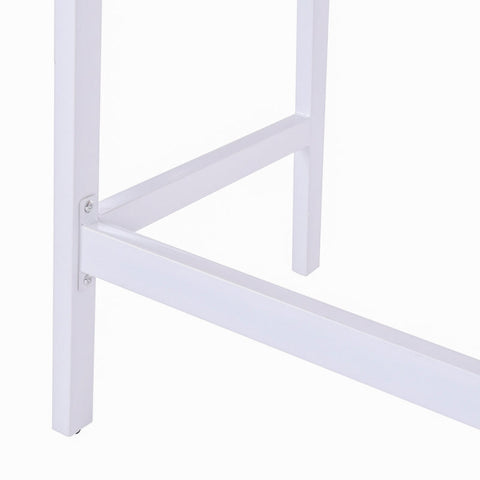 Rootz Desk - Writing Desk - Computer Desk - White/Natural - 100 cm x 55 cm x 81.5 cm