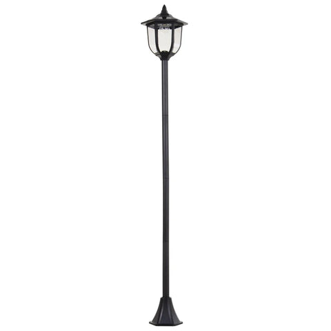 Rootz Garden Light - Solar LED Garden Lantern - Lantern - LED Lamp Post - Plastic - Black