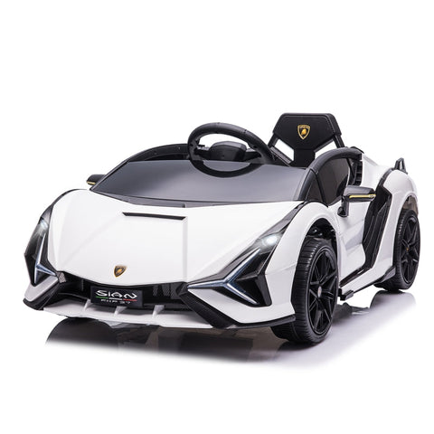 Rootz Children's Car - Children's Vehicle - Children's Electric Car - Remote Control Children's Car - White - 108 x 62 x 40 cm