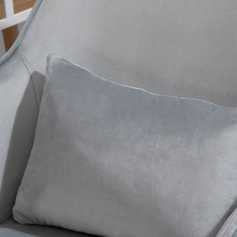 Rootz Massage Office Chair - Office Chair - Chair - Height Adjustable - Grey - 55 cm x 65 cm x 89 cm