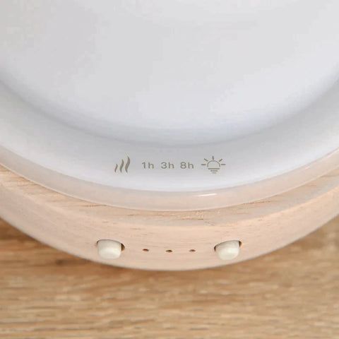 Rootz Aromadiffusor – 2-in-1-Funktion – mit LED-Lichtern – 12,7 cm x 12,7 cm x 12,9 cm