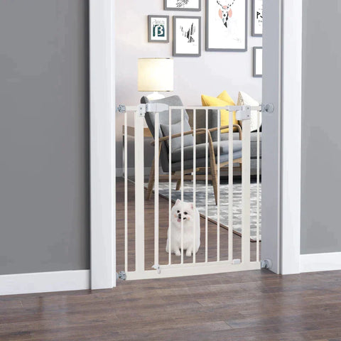Rootz Safety Gate - Pet Safety Gate - Pet Gate - Auto-close Double Lock - 74-80 cm