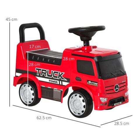 Rootz Kinderauto – Kinderauto – Spielzeugauto – Kinderauto – Kinder-Mercedes-Truck – Rot