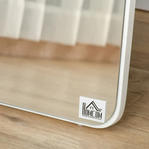 Rootz Dressing Mirror - Standing Mirror - Full Length Mirror - Wall Hanging Dressing Mirror - Tall Full Body Mirror - 37 Cm X 43 Cm X 156 Cm