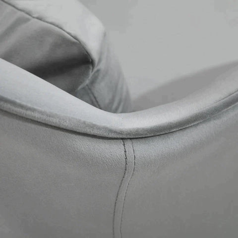 Rootz Massage Office Chair - Office Chair - Chair - Height Adjustable - Grey - 55 cm x 65 cm x 89 cm