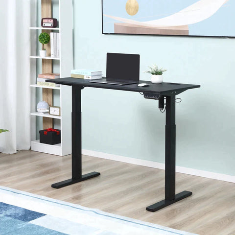Rootz Electric Standing Desk - Electric Desk - Desk Stand - Computer Desk - With Motor Height Adjustable - 74.5-114.5 cm