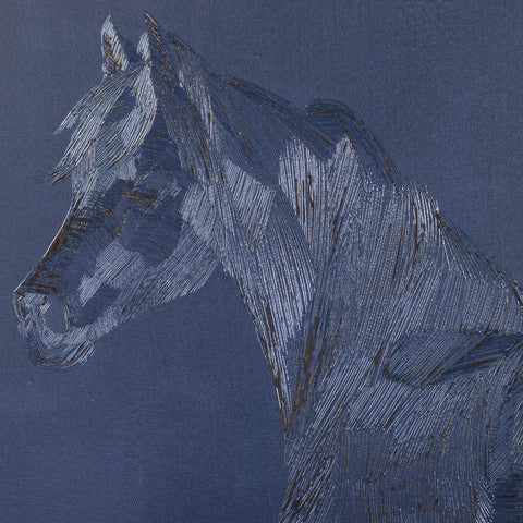 Rootz Wall Art - Muurfoto's - Kunstdruk met paardenmotief - Muurkunstdruk - Woonkamer Slaapkamer Decor - Meerkleurig - 93 x 63 cm