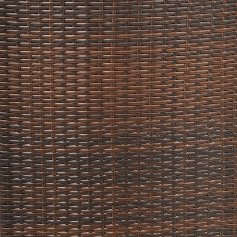 Rootz Garden set - PE/Rattan/Polyester - 3-part Garden seating group - Chic - Brown - 66.5 x 51 x 72.5 cm