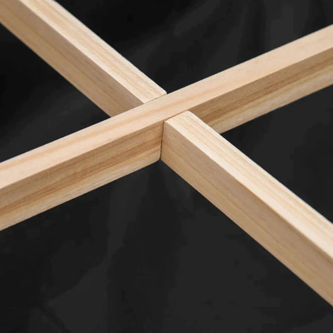 Rootz Planting Bed - Wooden Raised Bed - With 6 Separate Cultivation Areas - Plant Table - Flower Box - 78.5 x 58 x 81 cm