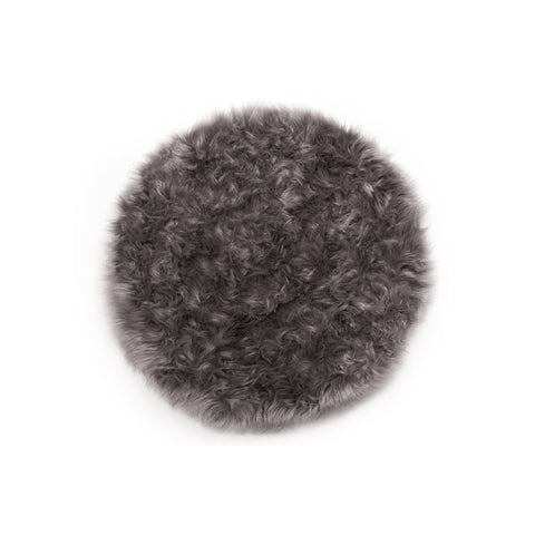 Rootz Carpet - Round Rug - Indoor And Outdoor - Home - Living Room - Taupe - 80 cm