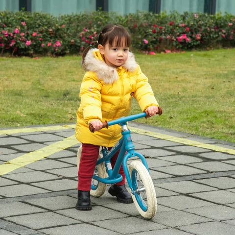 Rootz Balance Bike - Children's Balance Bike - Height-adjustable - Learning Balance Bike - Blue - 85L x 40W x 53H cm