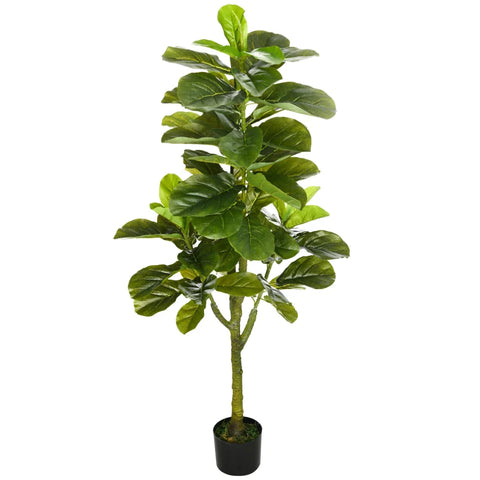 Rootz Kunstplant - Met Plantenbak - PE Mos - Binnen of Buiten - Groen + Zwart - 15cm x 15cm x 150cm