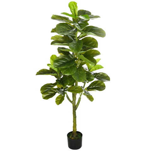 Rootz Artificial Plant - With Planter - PE Moss - Indoor Or Outdoor - Green + Black - 15cm x 15cm x 150cm